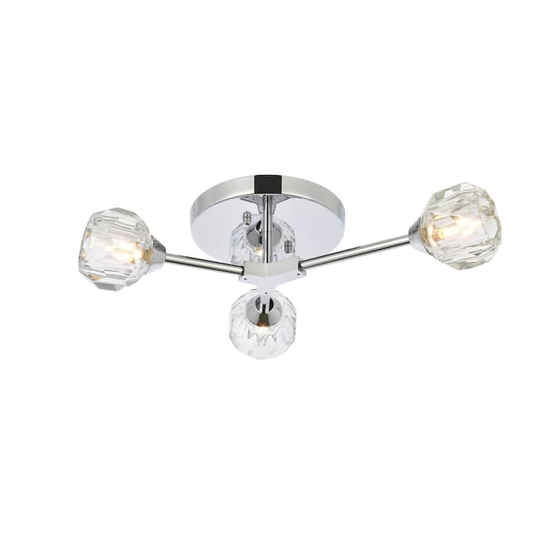 Indigo Home 3 Light Flush Mount - N/A