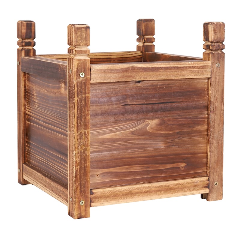 Garden Flower Planter Raised Box Vegetable Bed for Garden Yard Patio