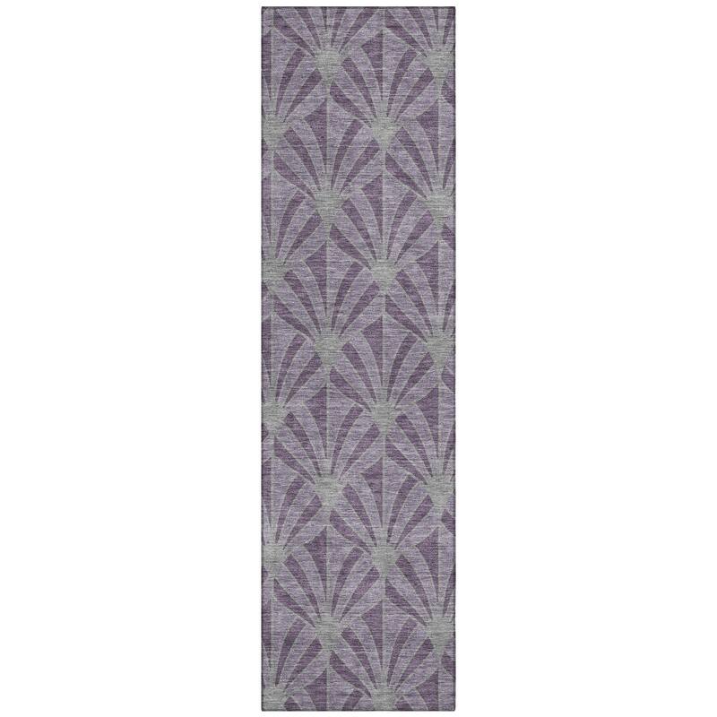 Machine Washable Indoor/ Outdoor Casual Kim Chantille Rug