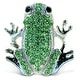 preview thumbnail 1 of 5, CoTa Global Frog Sparkling Refrigerator Magnet with Crystals - 1.75 Inch