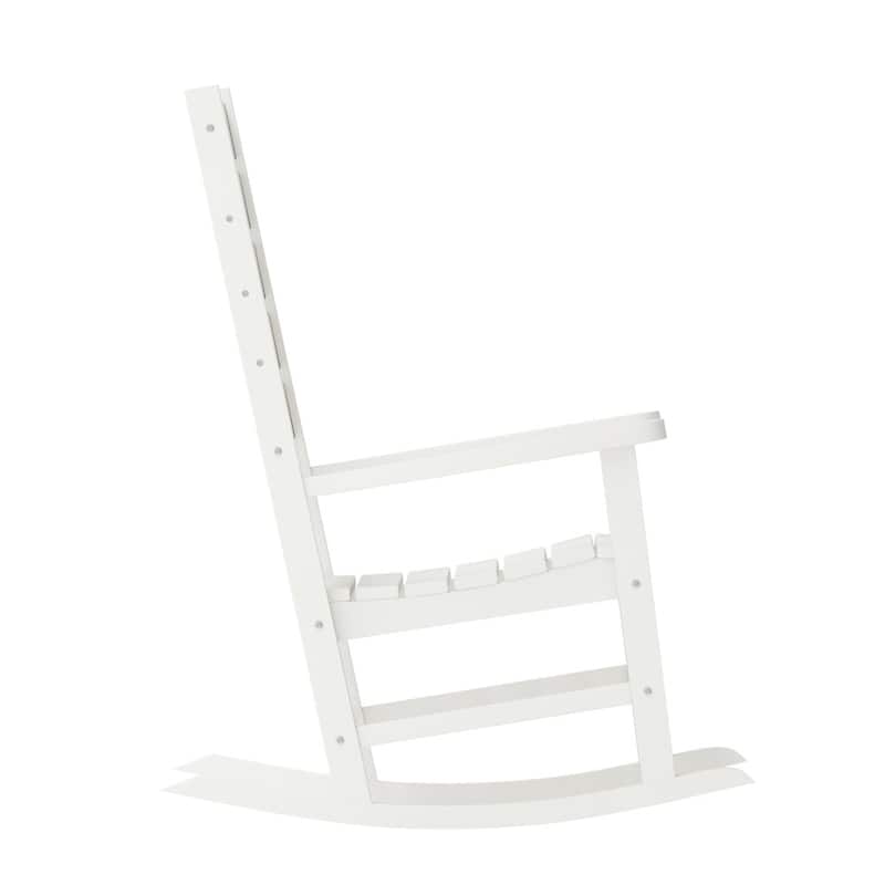 Classic Commercial Grade All-Weather Outdoor Rocking Chairs (Set of 2)