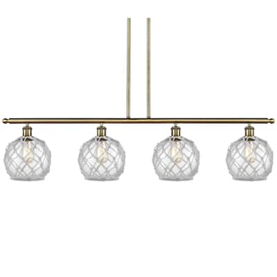 Innovations Lighting 516-4I-11-48 Farmhouse Rope Linear Farmhouse Rope