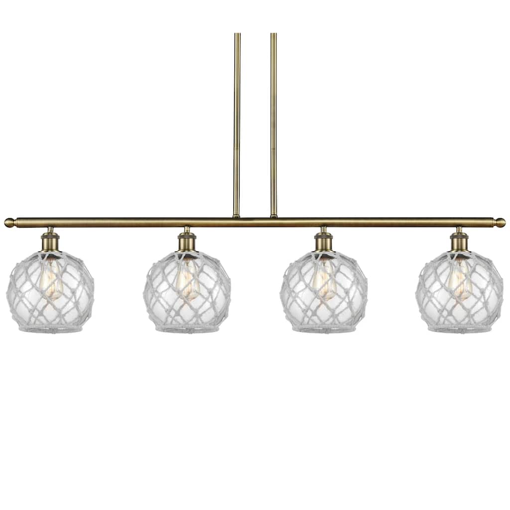 Innovations Lighting 516-4I-11-48 Farmhouse Rope Linear Farmhouse Rope