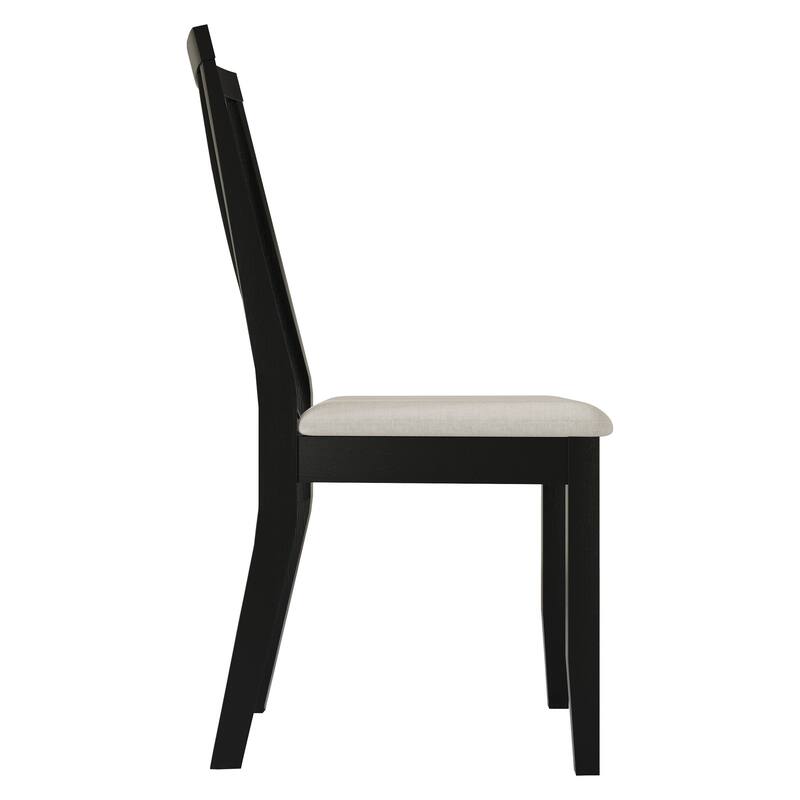 CraftPorch Contemporary Wooden Dining Chairs (Set of 2) - N/A