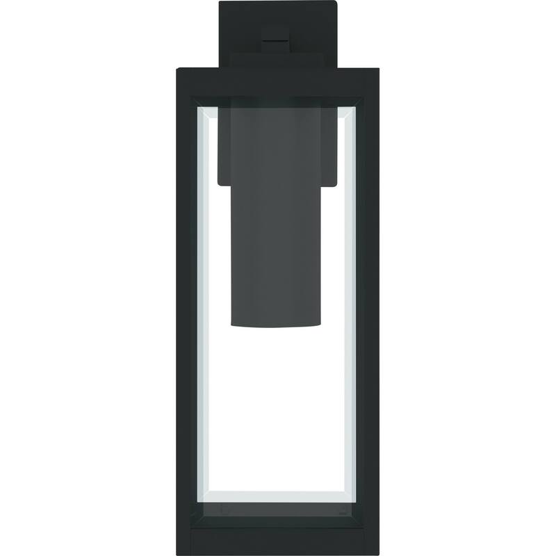 Earth Black LED Outdoor Wall Lantern from the Westover Collection