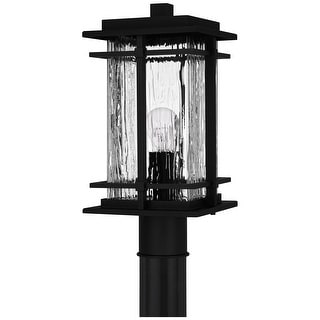 McAlister 1-Light Earth Black Outdoor Post Lantern
