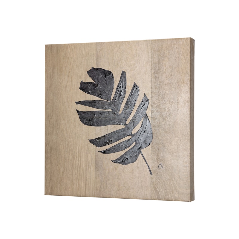 Tropical Leaf IV (30 x 30) Canvas Art Print