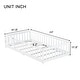 preview thumbnail 141 of 173, Toddler Floor Bed with Fence and Door, Montessori Platform Floorbed with Safety Guardrails for Children Boys Girls Kids Playroom