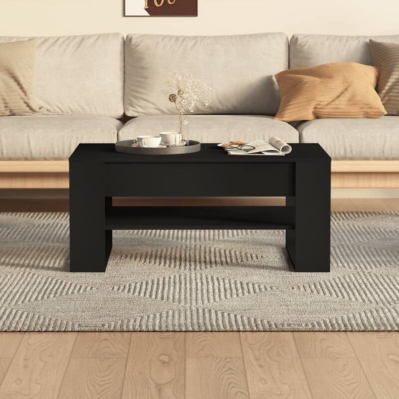 vidaXL Coffee Table multicolor 40.2"x21.7"x17.7" Engineered Wood