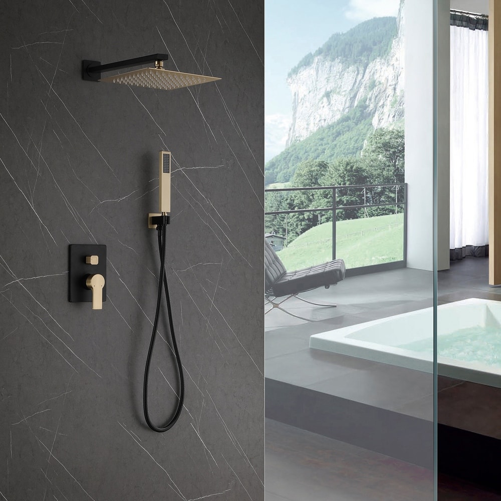 Pressure Balanced Complete Shower System With Rough-In Valve