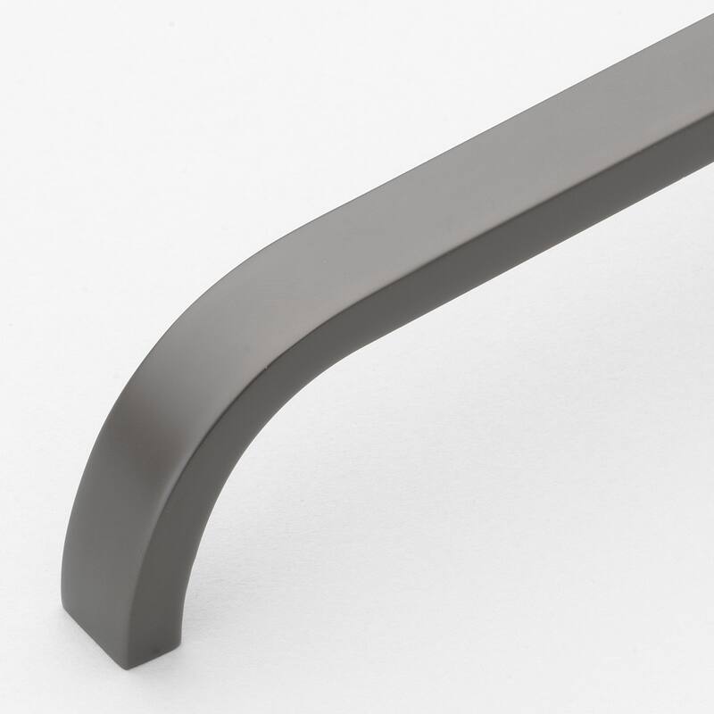 GlideRite 5 inch Center Solid Curved Bar Pull Cabinet Hardware Handle, 4843-128-GPH