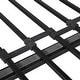 preview thumbnail 14 of 23, Modern Heavy-duty Sturdy Metal Twin over Full Bunk Bed with Trundle Bed, Safety Guardrail and Wooden Decoration