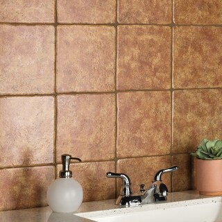 SomerTile Gavras Marron Ceramic Floor Wall Tile