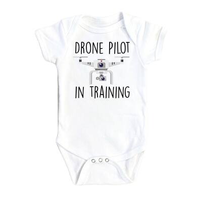 Drone Pilot - Baby Boy Girl Clothes Infant Bodysuit Funny Cute Newborn