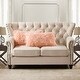 preview thumbnail 51 of 77, Karenne FauxFur Throw Pillow Covers (Set of 2), NO INSERT 14" x 26" - Rose