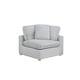 Option Light Gray Corner Chair