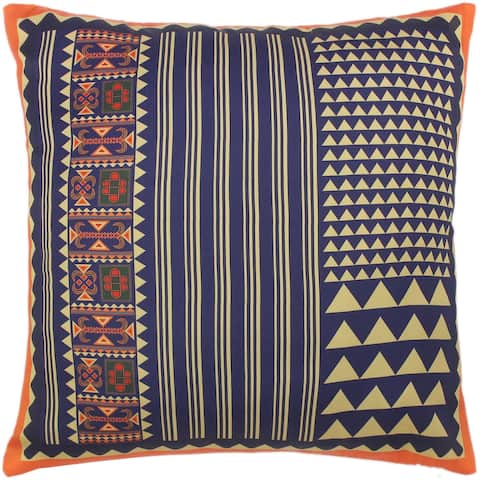 Tribal Joey Ethnic Silk Pillow