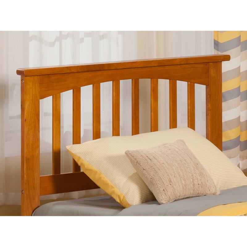 Mission Headboard with USB Charging Station