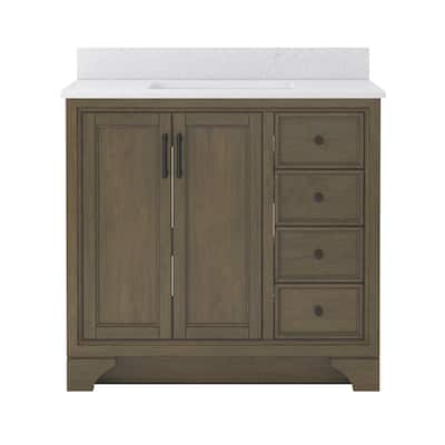 CRAFT + MAIN LCVT3722D-QCV Lanagan 37" Free Standing Single Basin