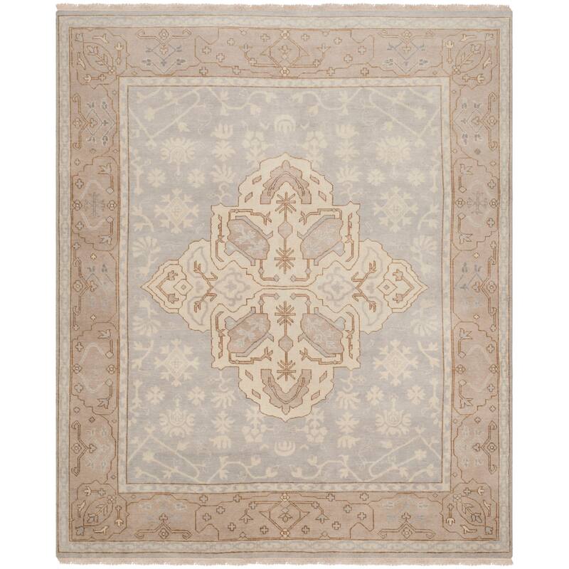 SAFAVIEH Couture Hand-knotted Oushak Belma Traditional Oriental Wool Rug
