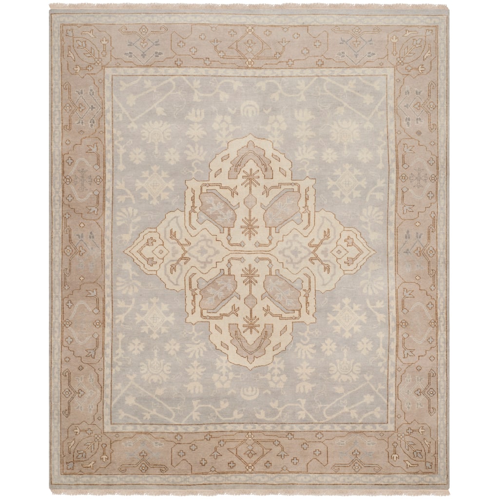 SAFAVIEH Couture Hand-knotted Oushak Belma Traditional Oriental Wool Rug