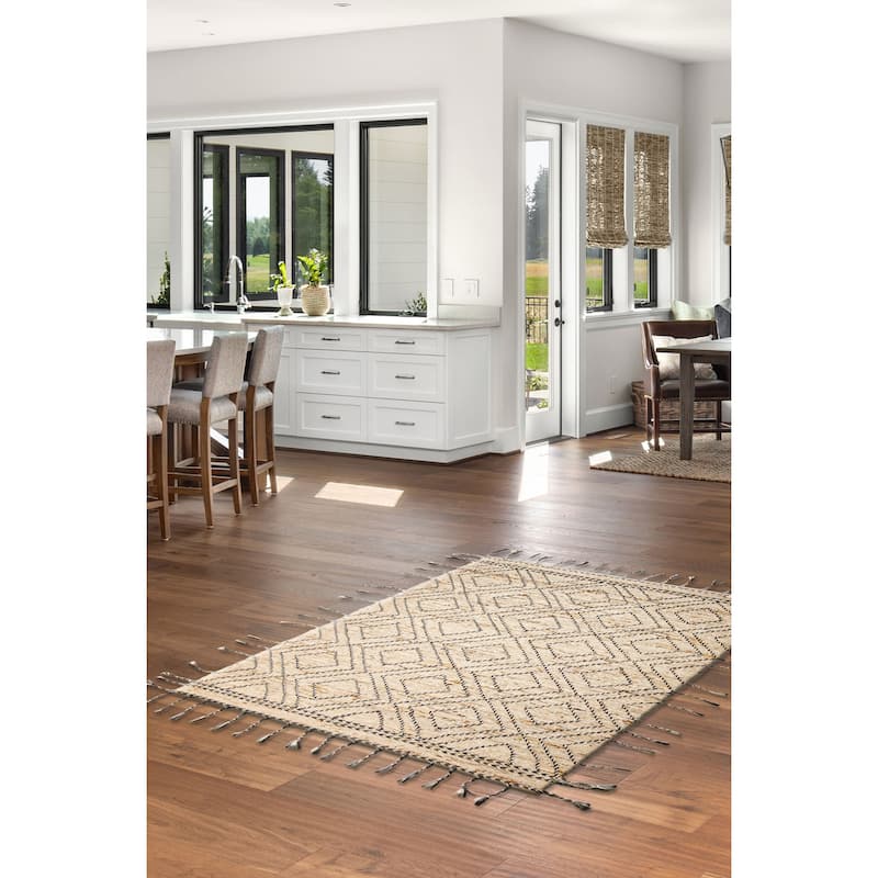 Sienna Cream Rug 5'6" x 7'6" - 5'6 x 7'6