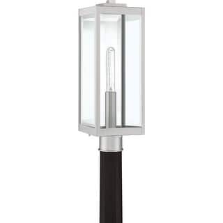 Westover 1-Light Outdoor Lantern in Stainless Steel
