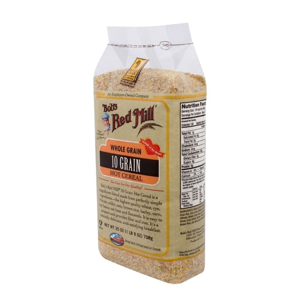 Bob's Red Mill 10 Grain Hot Cereal - 25 oz - Case of 4