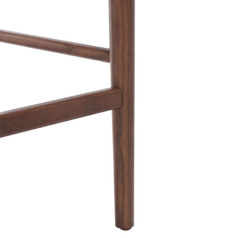 SAFAVIEH Couture Vonne Linen Counter Stool (Set of 2) - 19Wx22Dx36H