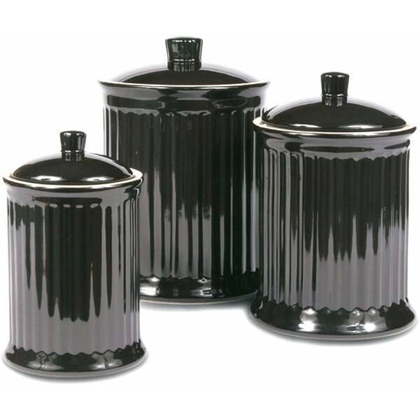slide 2 of 7, Omniware Set of 3 Simsbury Canisters