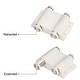 5-6mm Glass Door Double Magnetic Catch Latch Closures ABS White with ...