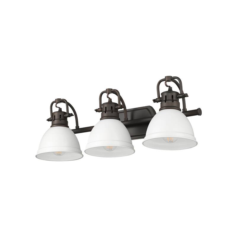 Golden Lighting 3602-BA3-RBZ Duncan 3 Light 25" Wide Vanity Light