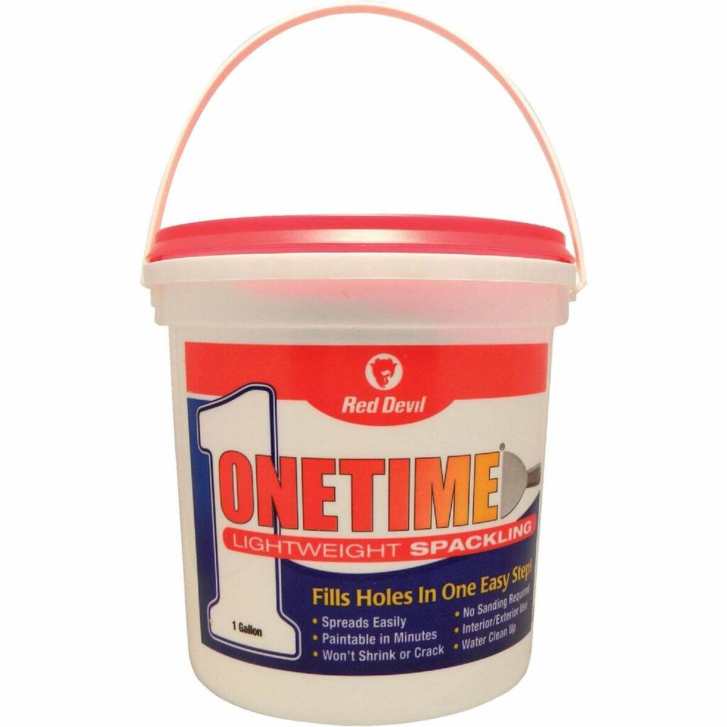 Red Devil Onetime 1 Gal. Lightweight Acrylic Spackling Compound - 1 Each