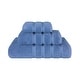 preview thumbnail 20 of 108, 3 Piece Bathroom Towel Set 100% Cotton Luxury Turkish Bath Hand Towels Extra Large Face Towels Clearance Set Electric Blue