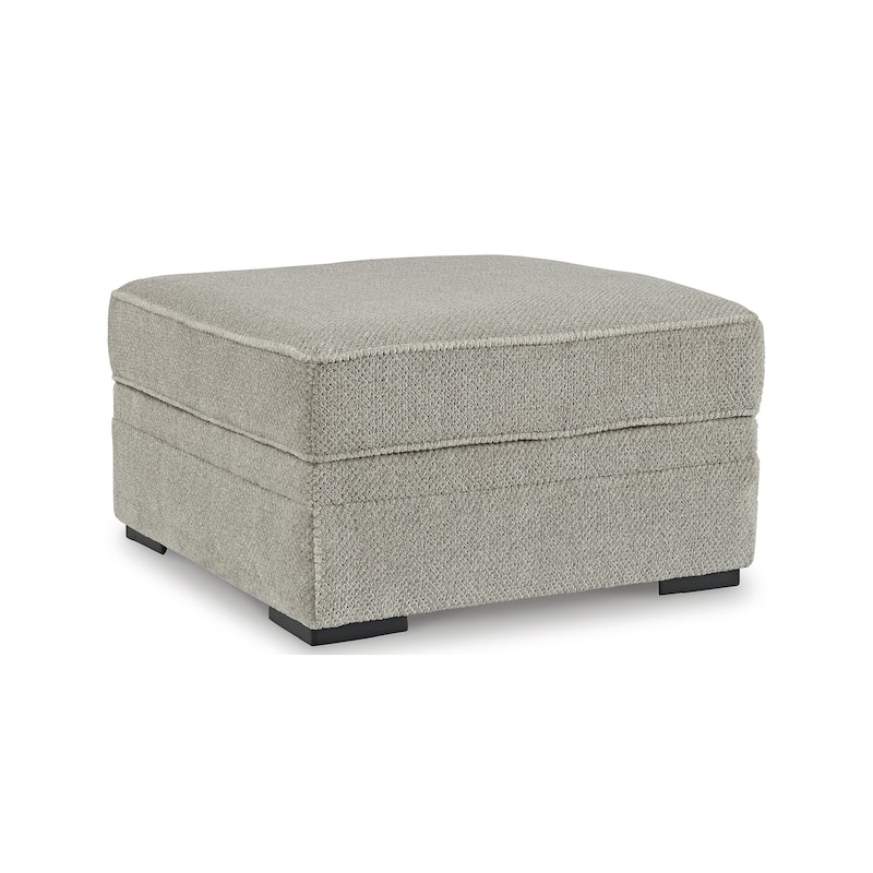 Signature Design by Ashley Calnita Brown/Beige/Gray Ottoman With Storage