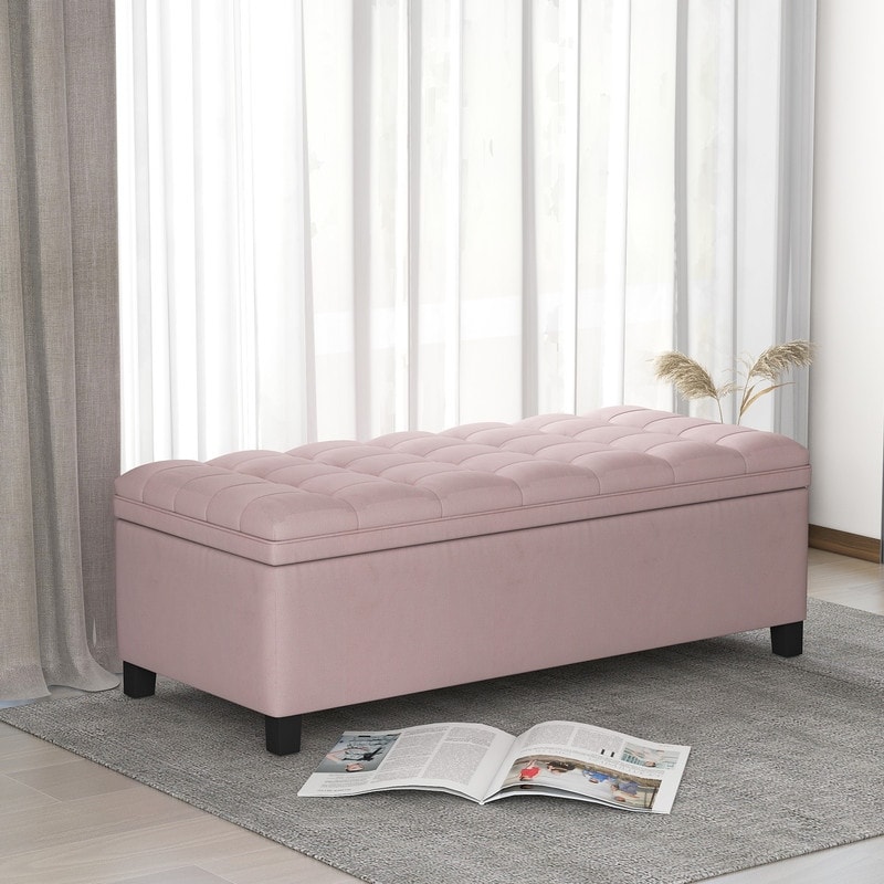 Pink Storage Benches Storage Benches Bed Bath Beyond