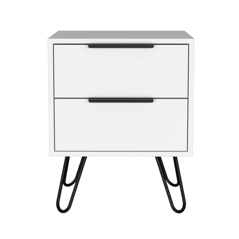 Mansfield 2-Drawer Rectangle Nightstand