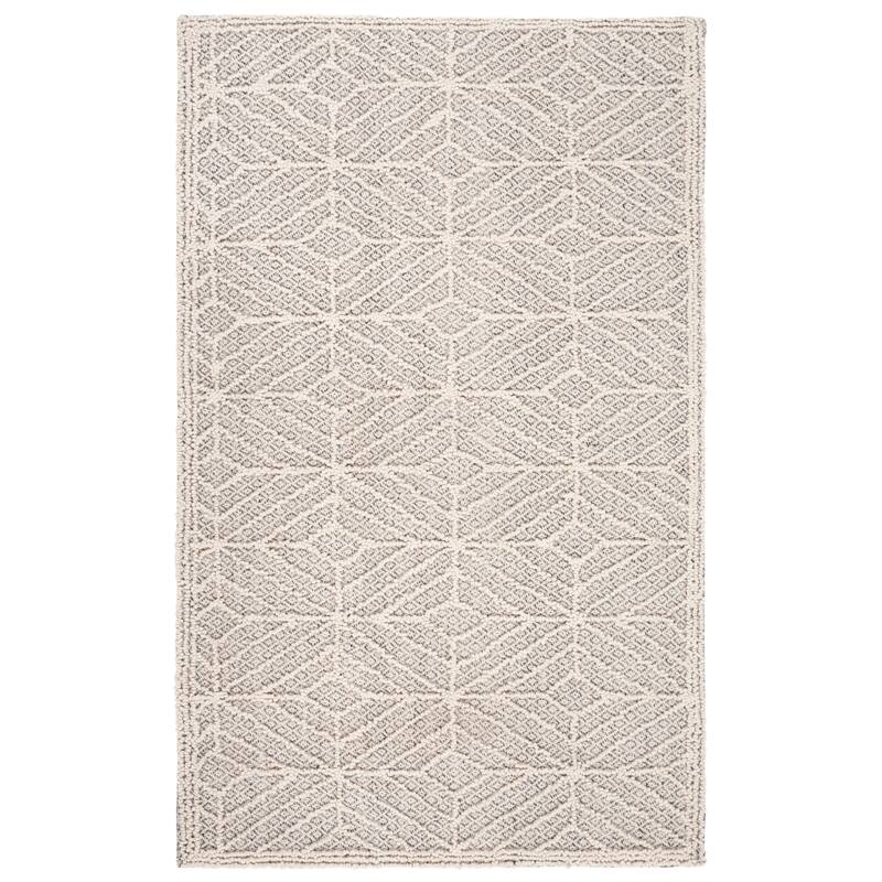 SAFAVIEH Handmade Trace Lakeisha & Contemporary Geometric Wool Rug