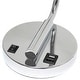 preview thumbnail 30 of 35, Lalia Home Modern Iron Desk Lamp with USB Port and Glass Shade - N/A
