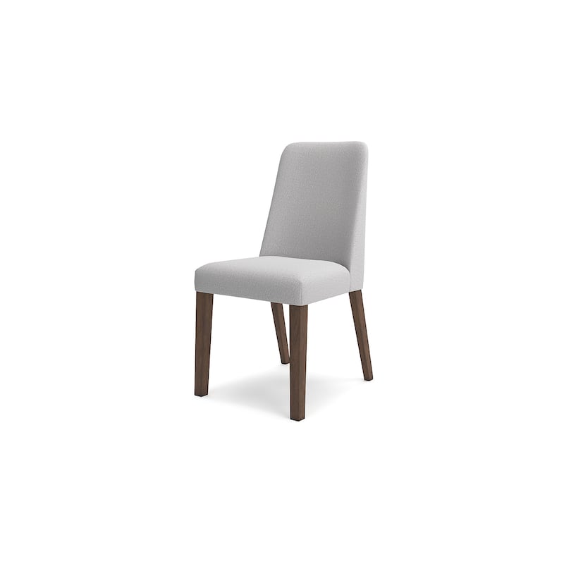 Signature Design by Ashley Lyncott Gray/Brown Dining Upholstered Side Chair (Set of 2) - 18"W x 24"D x 36"H
