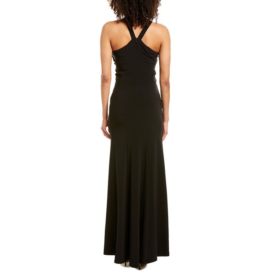 halston heritage gown