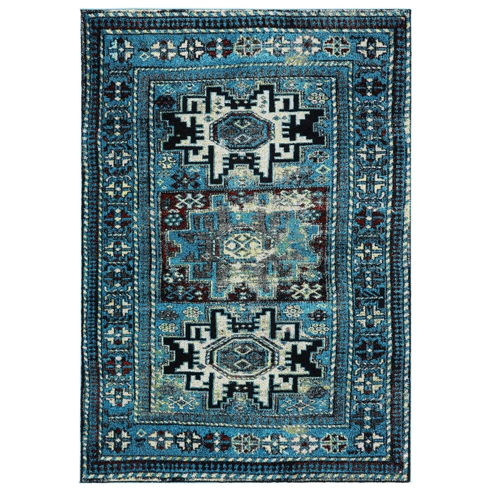 SAFAVIEH, Vintage Hamadan Lilla Oriental Distressed Rug