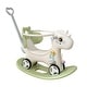 preview thumbnail 17 of 18, Rocking Horse for Toddlers Backrest and Balance Board for Baby Girl and Boy - 26.77"L * 11.81"W * 27.56"H