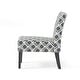 preview thumbnail 8 of 16, Kassi Ikat Pattern Accent Chair (Set of 2) by Christopher Knight Home - 22.50" L x 29.50" W x 32.00" H