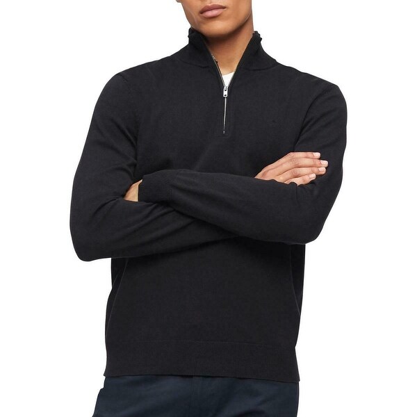 black calvin klein jumper mens