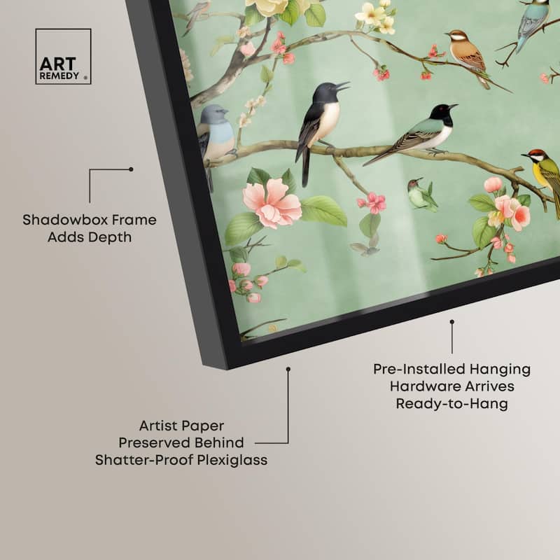Restful View Shadowbox by Art Remedy