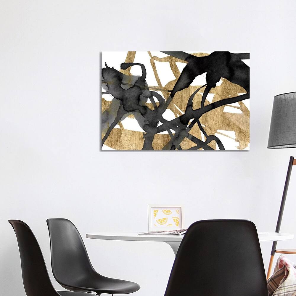 iCanvas "Luxe Gold I" by Jennifer Goldberger Canvas Print