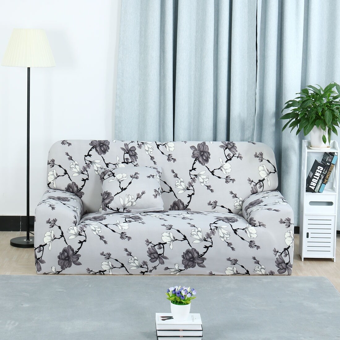 Stretch Fabric Sofa Slipcovers For Chair Loveseats Couch 1 2 3 Seats Style 7 Stretch Fabric Sofa Slipcovers For Chair Loveseats Couch 1 2 3 Seats Style 7