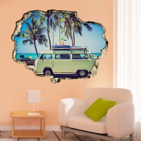 Happy Camper Quote Vinyl Wall Decal Outdoor Nature Wall Sticker Decor Customvinyldecor Com
