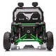 preview thumbnail 50 of 55, Two-Seater 24V Ride-On UTV for Kids, with Bluetooth, MP3, and LED Lights